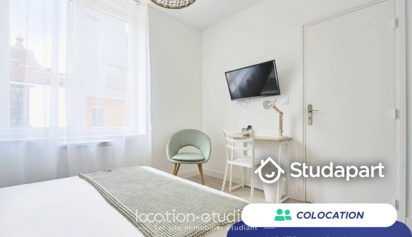 Colocation tudiante Studio à Lille (59800)