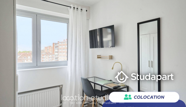 Colocation �tudiante Studio &agrave; Lille (59800)