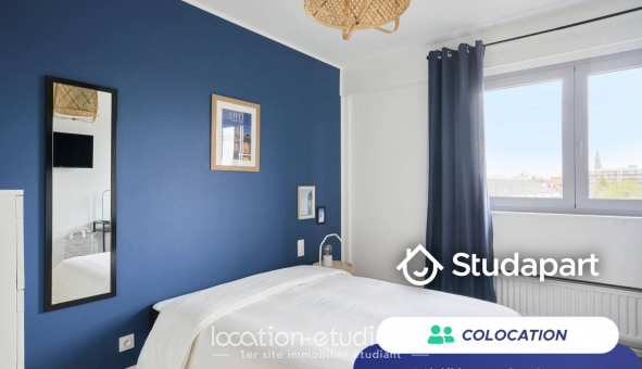 Colocation �tudiante Studio &agrave; Lille (59800)