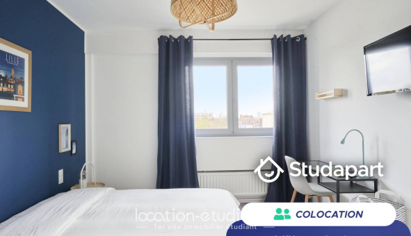 Colocation �tudiante Studio &agrave; Lille (59800)