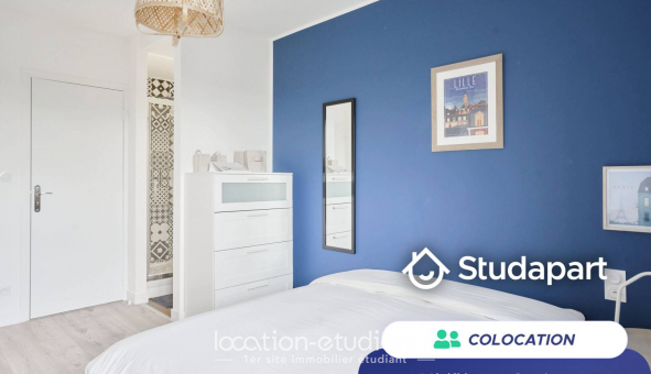 Colocation �tudiante Studio &agrave; Lille (59800)