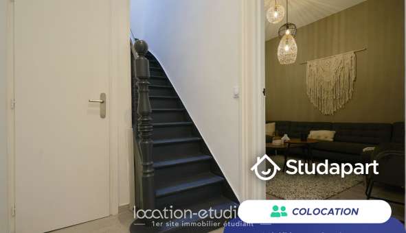 Colocation tudiante Studio à Lille (59800)