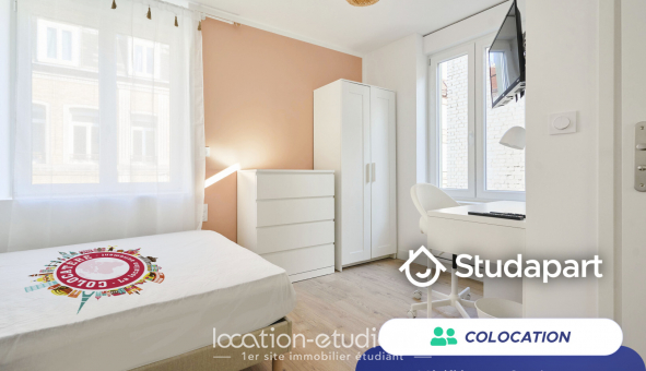 Colocation étudiante Studio à Lille (59800)