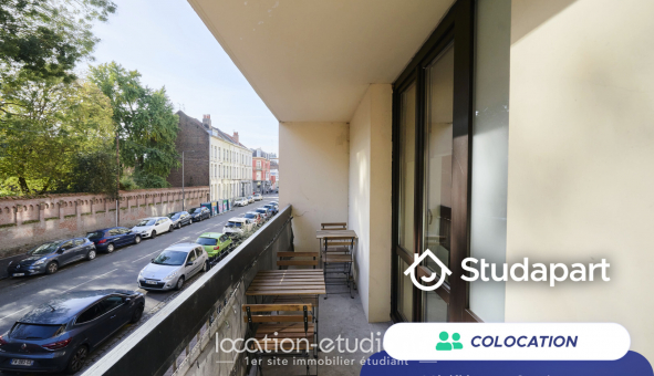 Colocation tudiante Studio à Lille (59800)