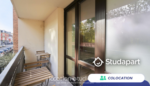 Colocation tudiante Studio à Lille (59800)