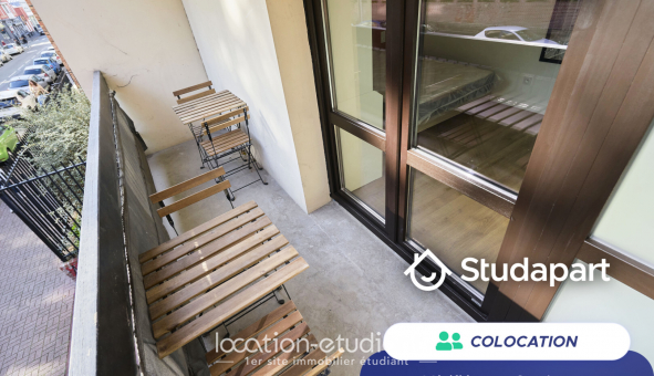 Colocation tudiante Studio à Lille (59800)