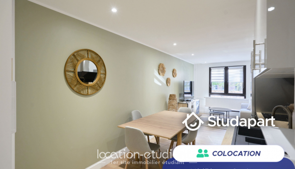 Colocation tudiante Studio à Lille (59800)