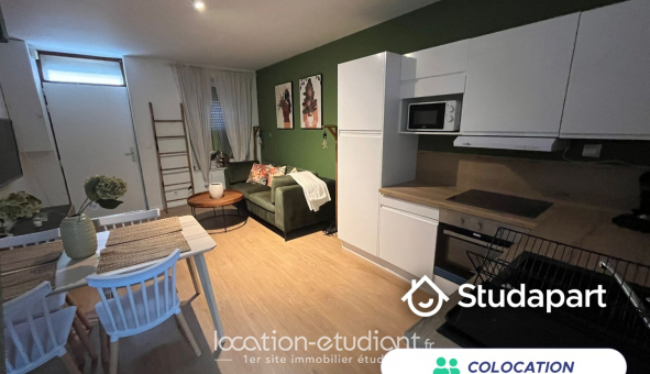 Colocation �tudiante Studio &agrave; Lille (59800)