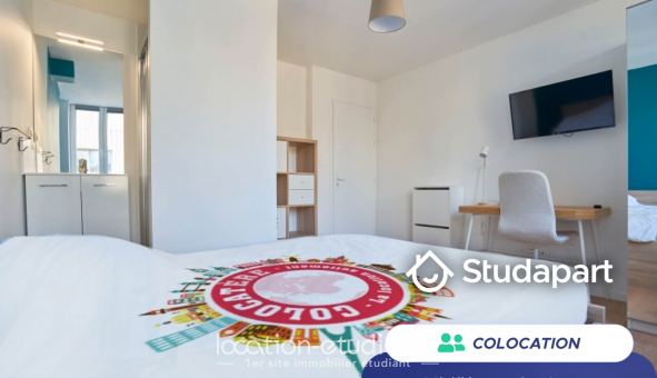 Colocation tudiante Studio à Lille (59800)