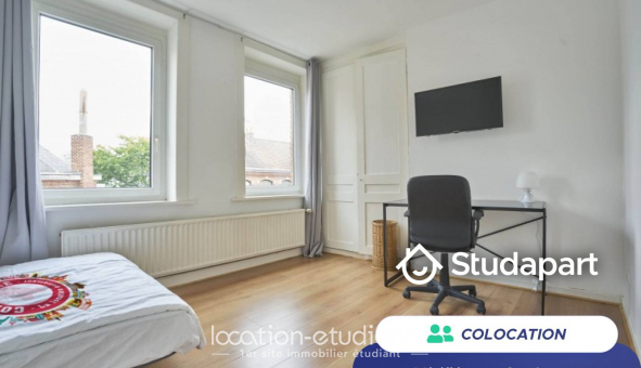Colocation tudiante Studio à Lille (59800)