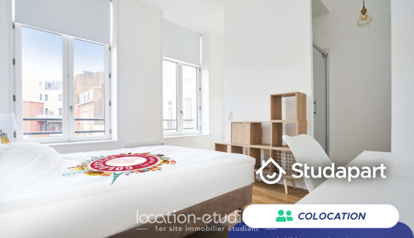 Colocation tudiante Studio à Lille (59800)