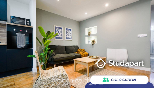 Colocation étudiante Studio &agrave; Lille (59800)