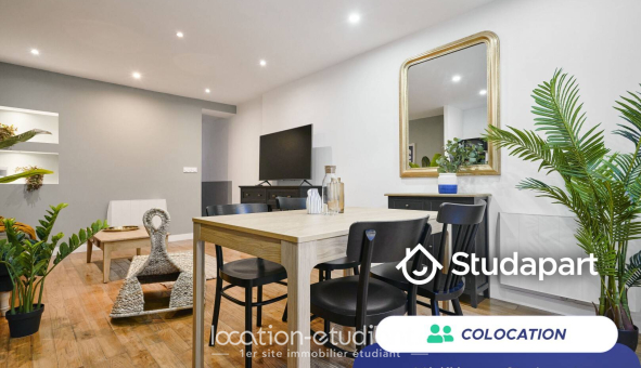 Colocation étudiante Studio &agrave; Lille (59800)