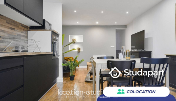 Colocation étudiante Studio &agrave; Lille (59800)