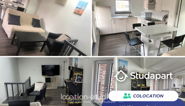 Colocation tudiante Studio à Lille (59800)