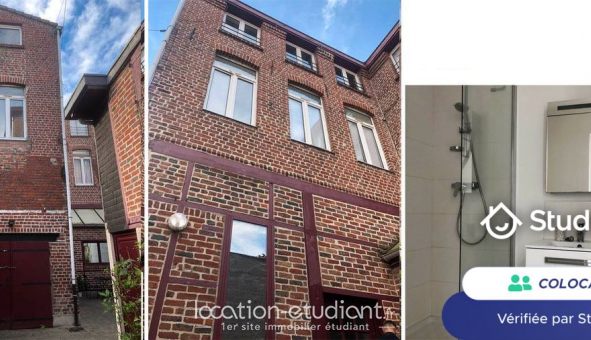 Colocation tudiante Studio à Lille (59800)