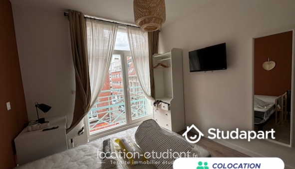 Colocation tudiante Studio à Lille (59800)