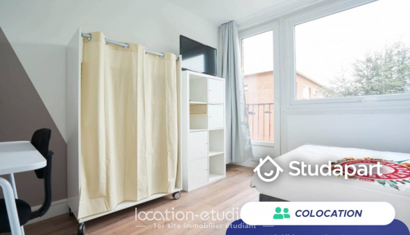 Colocation tudiante Studio à Lille (59800)
