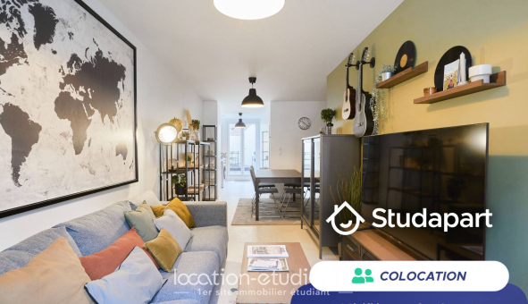 Colocation étudiante Studio &agrave; Lille (59800)