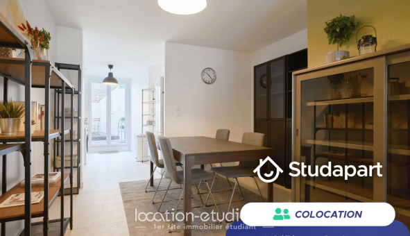 Colocation étudiante Studio &agrave; Lille (59800)