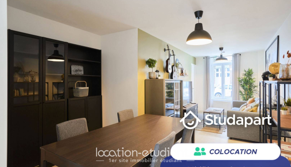 Colocation étudiante Studio &agrave; Lille (59800)