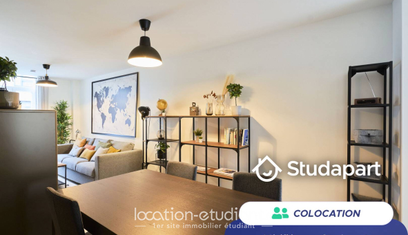 Colocation étudiante Studio &agrave; Lille (59800)