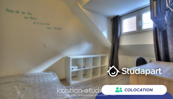 Colocation étudiante Studio à Lille (59800)