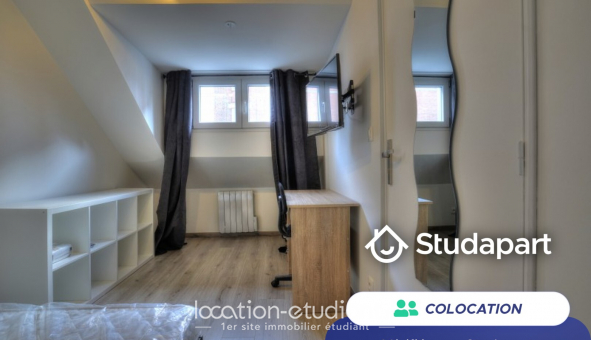 Colocation étudiante Studio à Lille (59800)