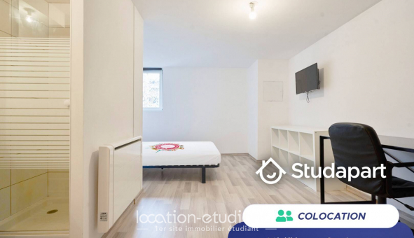 Colocation tudiante Studio à Lille (59800)