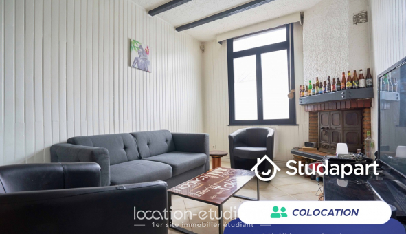 Colocation tudiante Studio à Lille (59800)