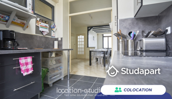 Colocation tudiante Studio à Lille (59800)