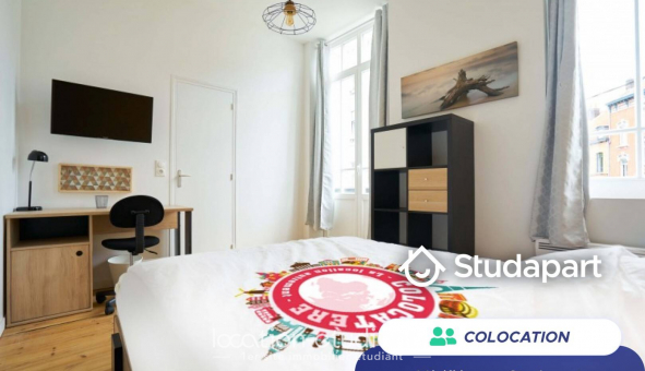 Colocation tudiante Studio à Lille (59800)
