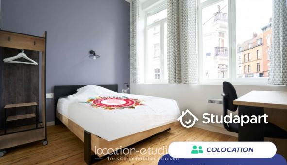 Colocation tudiante Studio à Lille (59800)