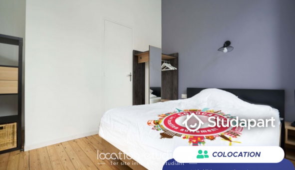 Colocation tudiante Studio à Lille (59800)