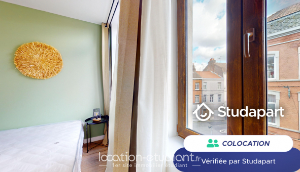 Colocation tudiante Studio à Lille (59800)