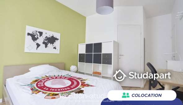 Colocation tudiante Studio à Lille (59800)