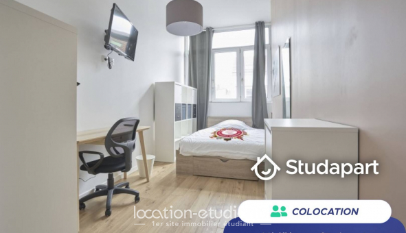 Colocation tudiante Studio à Lille (59800)