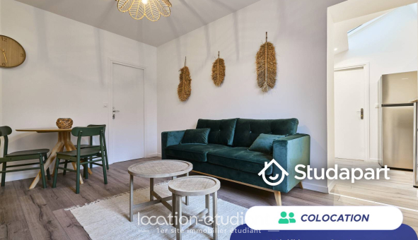 Colocation étudiante Studio &agrave; Lille (59800)