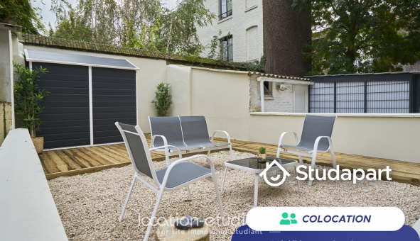 Colocation tudiante Studio à Lille (59800)