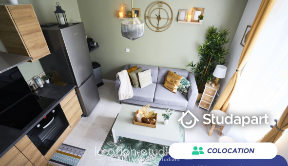 Colocation tudiante Studio à Lille (59800)