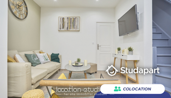 Colocation étudiante Studio à Lille (59800)