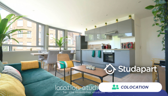 Colocation étudiante Studio à Lille (59800)