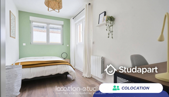 Colocation tudiante Studio à Lille (59800)