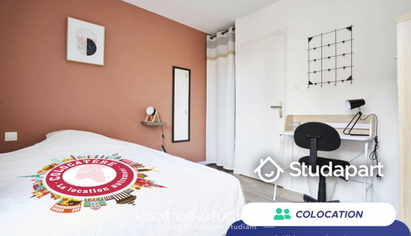Colocation étudiante Studio à Lille (59800)