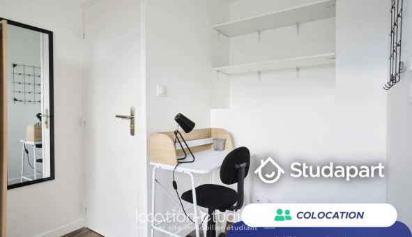 Colocation étudiante Studio à Lille (59800)