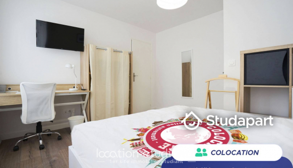 Colocation tudiante Studio à Lille (59800)