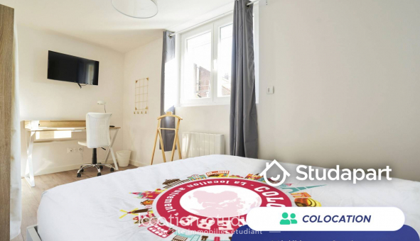 Colocation tudiante Studio à Lille (59800)
