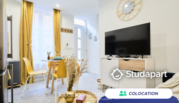 Colocation tudiante Studio à Lille (59800)
