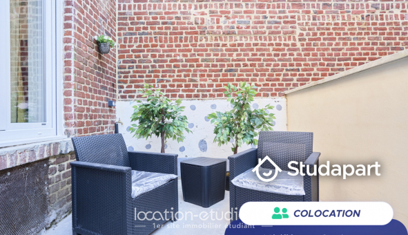 Colocation tudiante Studio à Lille (59800)