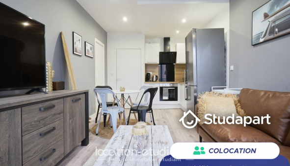 Colocation tudiante Studio à Lille (59800)